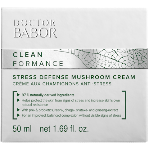 Crème aux champignons anti-stress